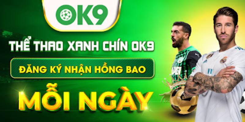 Giao diện nhà cái OK9 đẹp mắt với thiết kế ấn tượng